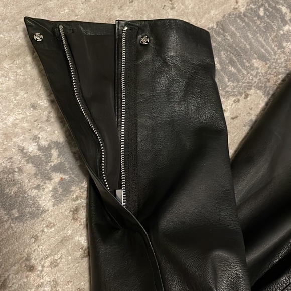 Diane Von Furstenberg Leather Jacket - Picture 6 of 8